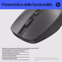 HP Mouse multi-dispositivo ricaricabile 715 - Vista aggiuntiva 6