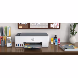 HP Smart Tank 580 All-in-One Printer, Home and home office, Print, copy, scan, Wireless; High-volume printer tank; Print from phone or tablet; Scan to PDF - Vista aggiuntiva 4
