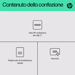 HP Hub multiporta 4K USB-C - Vista aggiuntiva 8