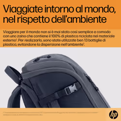 HP Zaino grigio scuro per laptop da 15,6" Travel 25 litri - Vista aggiuntiva 7