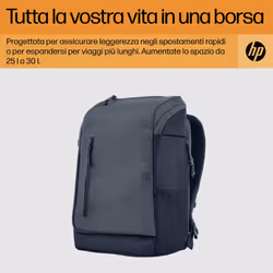 HP Zaino grigio scuro per laptop da 15,6" Travel 25 litri - Vista aggiuntiva 8