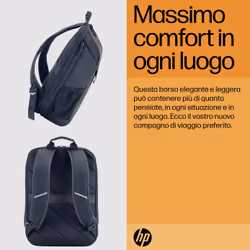 HP Zaino per laptop da 15,6" Travel 18 litri Iron Grey - Vista aggiuntiva 6