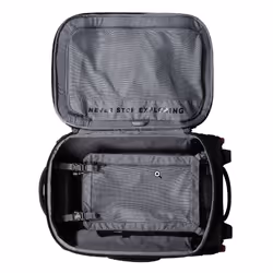 The North Face Rolling Thunder 22 Valigia Guscio morbido Nero 40 L Nylon, Policarbonato (PC), Poliestere riciclato