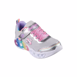 Sneakers Skechers INFINITE HEART LIGHTS - LOVE Grigio - 34 - Vista aggiuntiva 2