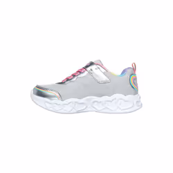 Sneakers Skechers INFINITE HEART LIGHTS - LOVE Grigio - 34 - Vista aggiuntiva 3