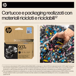 HP Cartuccia di inchiostro nero originale 937e EvoMore - Vista aggiuntiva 7