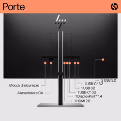 HP Monitor E32k G5 4K USB-C - Vista aggiuntiva 4