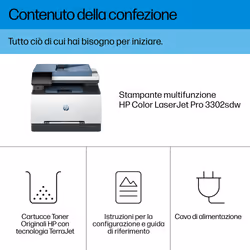 HP Color LaserJet Pro Stampante multifunzione 3302sdw - Vista aggiuntiva 8