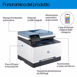 HP Color LaserJet Pro Stampante multifunzione 3302fdn - Vista aggiuntiva 7