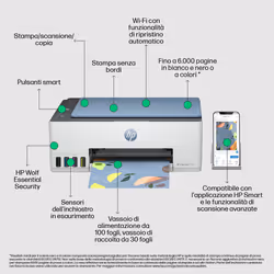 HP Smart Tank Stampante multifunzione 5106 - Vista aggiuntiva 5