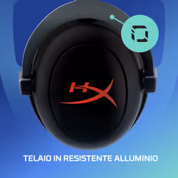 HyperX Cuffie wireless per il gaming Cloud II Core - Vista aggiuntiva 4