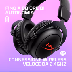 HyperX Cuffie wireless per il gaming Cloud II Core - Vista aggiuntiva 6