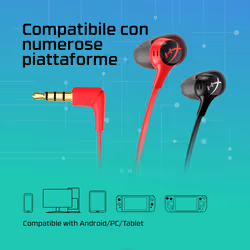 HyperX Cloud Earbuds II rosso - Vista aggiuntiva 6