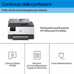 HP OfficeJet Pro Stampante multifunzione 9120e - Vista aggiuntiva 5