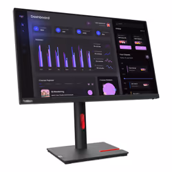 Lenovo ThinkVision T24i-30 LED display 23.8" Full HD Nero - Vista aggiuntiva 6