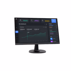 Lenovo C24-40 LED display 23.8" Full HD Nero - Vista aggiuntiva 4