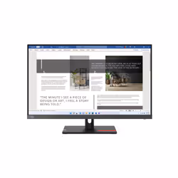 Lenovo ThinkVision S27i-30 LED display 27" Full HD Grigio - Vista aggiuntiva 5