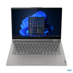 Lenovo ThinkBook 14s Yoga Intel® Core™ i5 i5-1335U Ibrido (2 in 1) 35,6 cm (14") Touch screen Full HD 8 GB DDR4-SDRAM 256 GB SSD Wi-Fi 6 (802.11ax) Windows 11 Pro Grigio