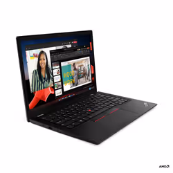 Lenovo ThinkPad L13 AMD Ryzen™ 5 PRO 7530U Ibrido (2 in 1) 33,8 cm (13.3") Touch screen WUXGA 16 GB DDR4-SDRAM 512 GB SSD Wi-Fi 6E (802.11ax) Windows 11 Pro Nero