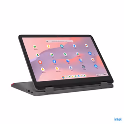 Lenovo 500e Yoga Chromebook Intel® N N200 12.2" Touch 8 GB LP128 GB eMMC ChromeOS Grigio - Vista aggiuntiva 4