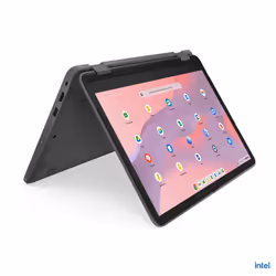 Lenovo 500e Yoga Chromebook Intel® N N200 12.2" Touch 8 GB LP128 GB eMMC ChromeOS Grigio - Vista aggiuntiva 5