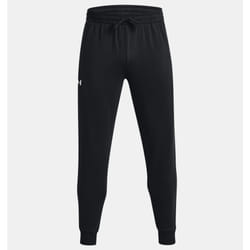 Under Armour UA Rival Fleece Maschio Nero Cotone, Poliestere