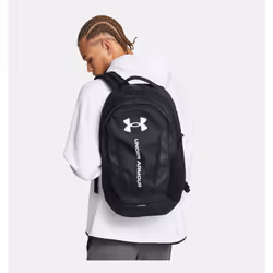 Under Armour UA Hustle 6.0 zaino Zaino casual Nero Poliestere - Vista aggiuntiva 6