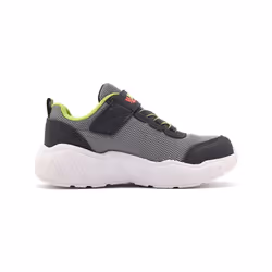 Scarpe bambini Skechers - Play scene grigio/verde 407312N CCLM Grigio - 22 - Vista aggiuntiva 2