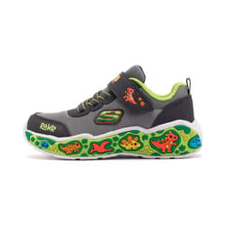 Scarpe bambini Skechers - Play scene grigio/verde 407312N CCLM Grigio - 23