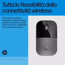 HP Mouse Z3700 Dual Silver - Vista aggiuntiva 8