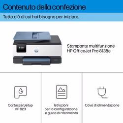 HP OfficeJet Pro Stampante multifunzione 8135e - Vista aggiuntiva 5