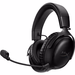 HP HyperX Cloud III Wireless - Cuffie da gaming, Con cavo e senza cavo, Gaming, 10 - 21000 Hz, Auricolare, Nero