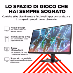 OMEN by HP Monitor da gaming 27" FHD 240 Hz – OMEN 27s - Vista aggiuntiva 7