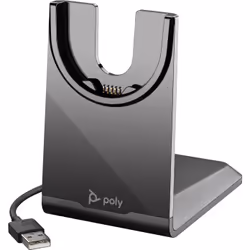 POLY Supporto per ricarica Voyager USB-A, Base di ricarica, 240 g, Nero