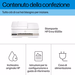 HP ENVY Stampante multifunzione 6520e - Vista aggiuntiva 4
