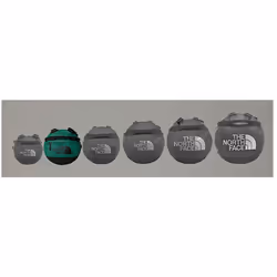 The North Face OS borsone 50 L Nylon, Poliestere Nero, Verde - Vista aggiuntiva 5
