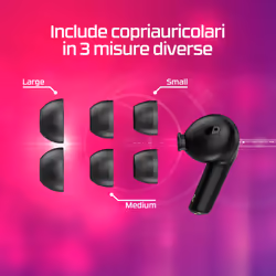 HyperX Cuffie Cloud MIX Buds 2 Wireless (nero) - Vista aggiuntiva 8