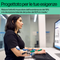 HP Tastiera senza fili ergonomica 960 - Vista aggiuntiva 5