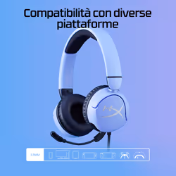HyperX Cloud Mini – Gaming Headset (Lavanda) - Vista aggiuntiva 7