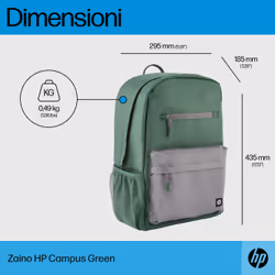 HP Zaino Campus Green - Vista aggiuntiva 4