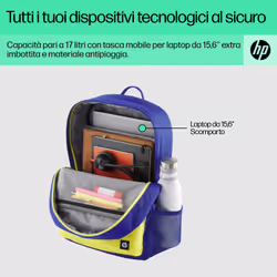 HP Zaino Campus Blue - Vista aggiuntiva 7