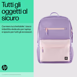 HP Zaino Campus Lavender - Vista aggiuntiva 5