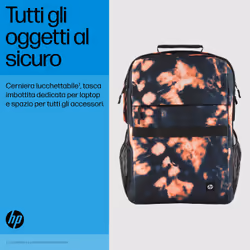 HP Zaino Campus XL Tie Dye - Vista aggiuntiva 7