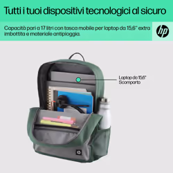 HP Zaino Campus Green - Vista aggiuntiva 8
