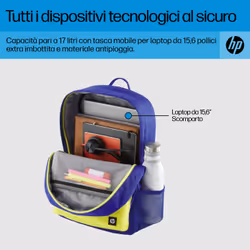 HP Zaino Campus Blue - Vista aggiuntiva 8