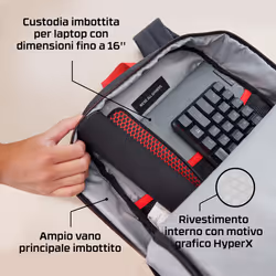 HP Zaino HyperX Delta - Vista aggiuntiva 5
