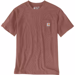 Carhartt Relaxed Fit Heavyweight K87 Pocket Maglietta, rosso, dimensione L per uomo