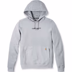 Carhartt Force Relaxed Fit Lightweight Logo Graphic Felpa, grigio, dimensione L per uomo