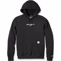 Carhartt Force Relaxed Fit Lightweight Logo Graphic Felpa, nero, dimensione L per uomo