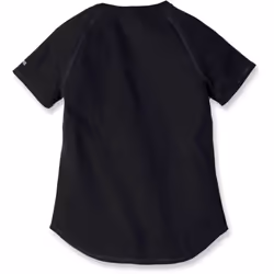 Carhartt Force Relaxed Fit Midweight Pocket Maglietta da donna, nero, dimensione XL per donne